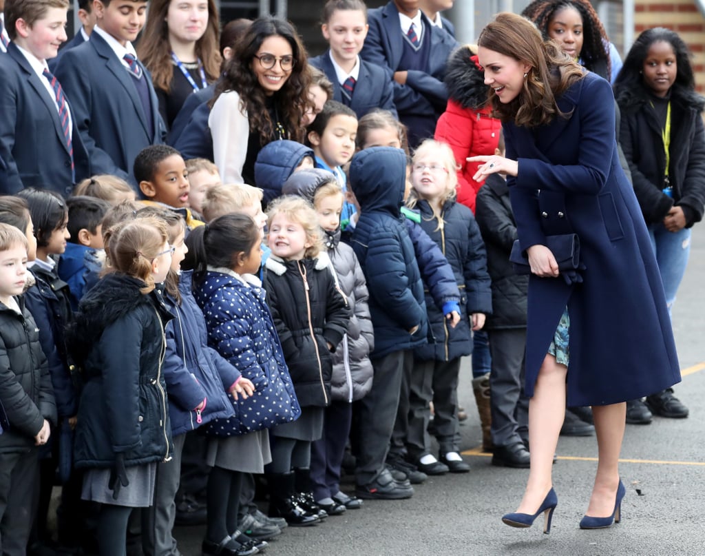 Kate Middleton out in London January 2018