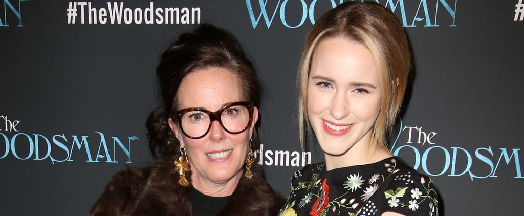 Rachel Brosnahan Tribute to Kate Spade's Father