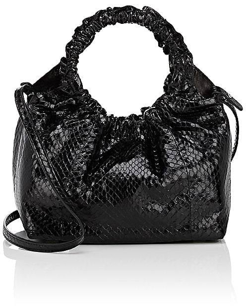 The Row Double-Circle Python Bag