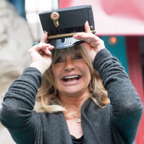 Goldie Hawn and Richard Lugner in Vienna February 2017