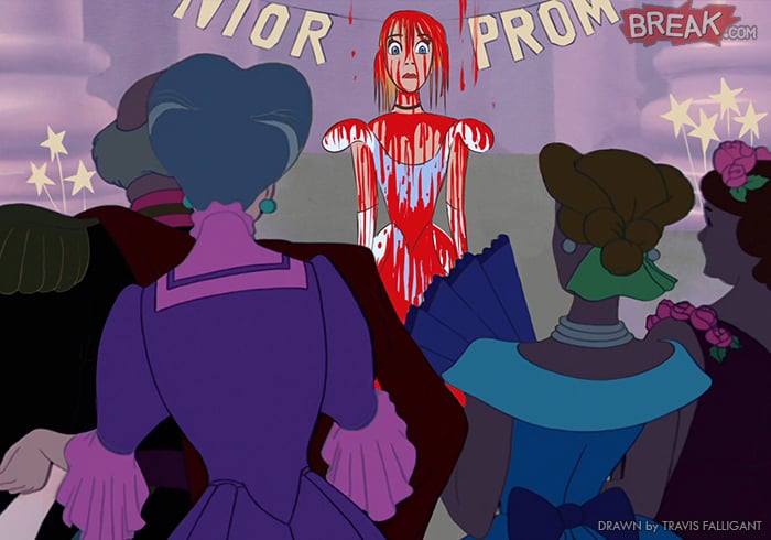 Cinderella as Carrie