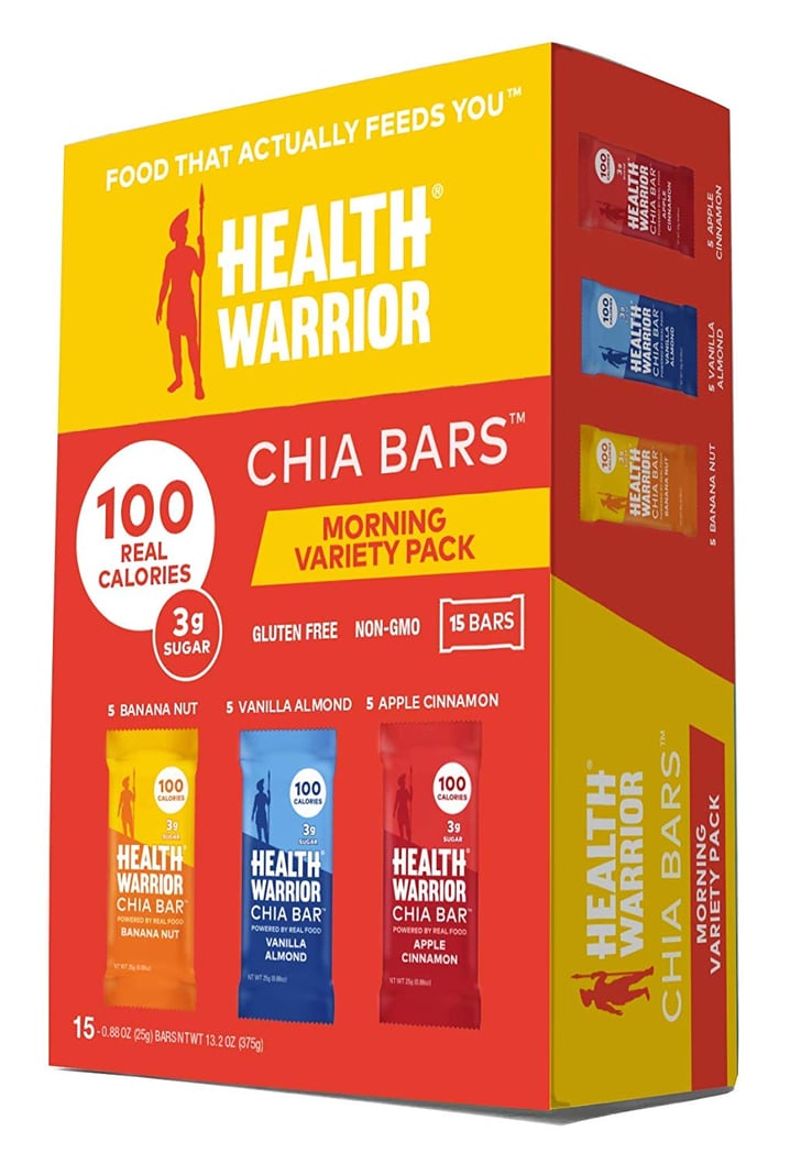 Health Warrior Chia Bars Morning Variety Pack Healthy Road Trip