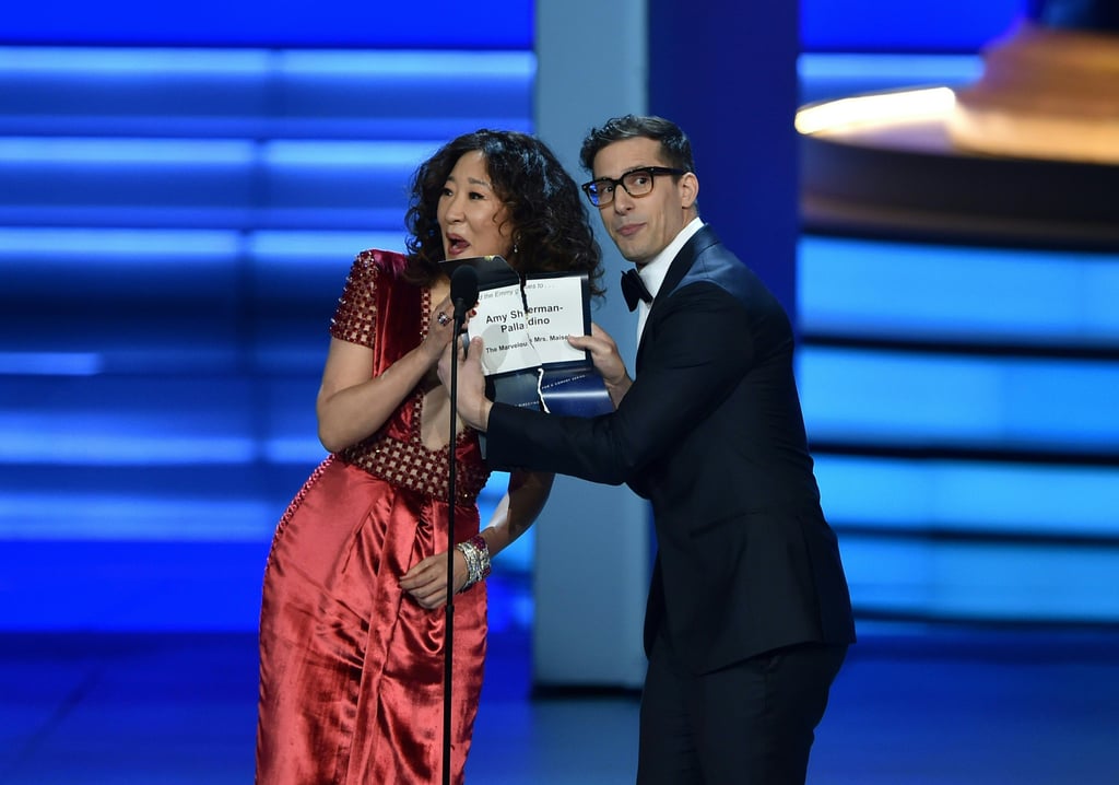 Sandra Oh at the 2018 Emmys | POPSUGAR Celebrity Photo 9