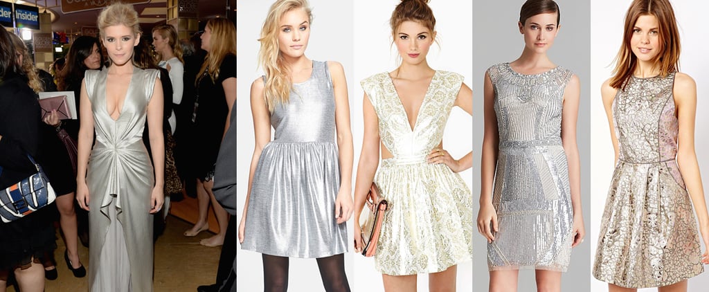 Gold and Silver Cocktail Dresses