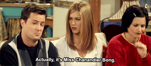 When Chandler Reveals His TV Guide Alter Ego