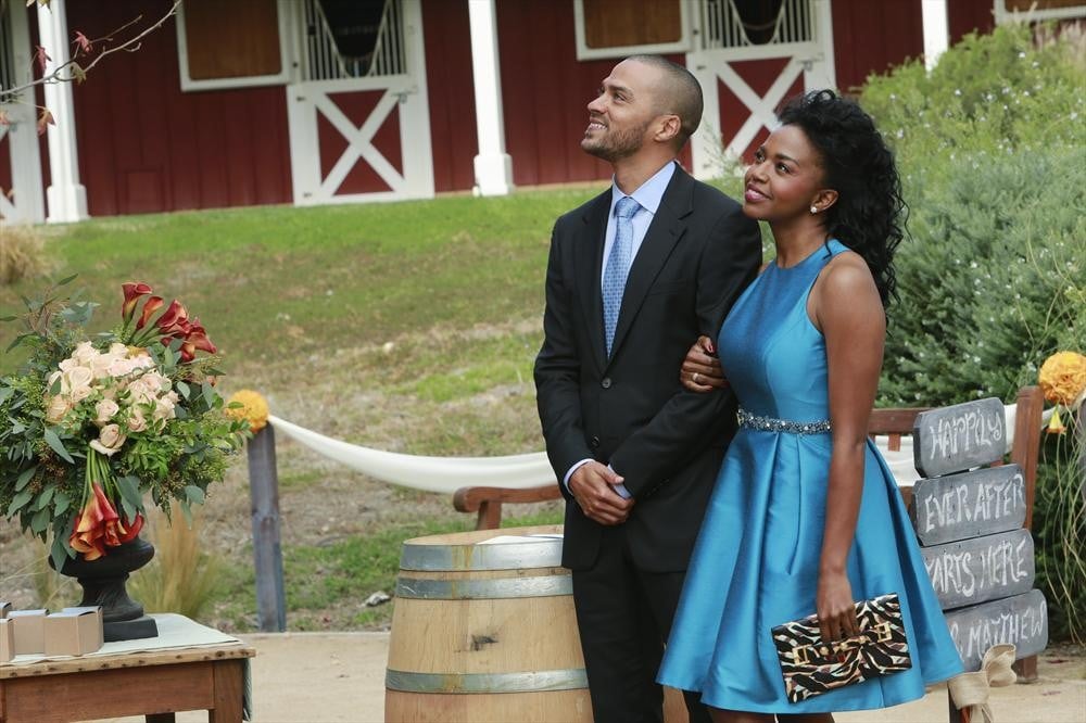 Jackson and Stephanie seem fine before the wedding ...