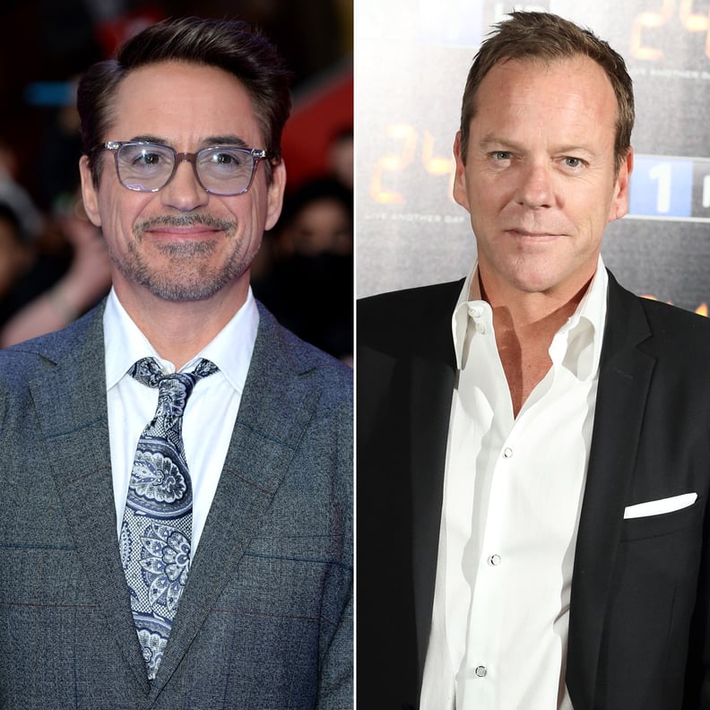 Robert Downey Jr. and Kiefer Sutherland