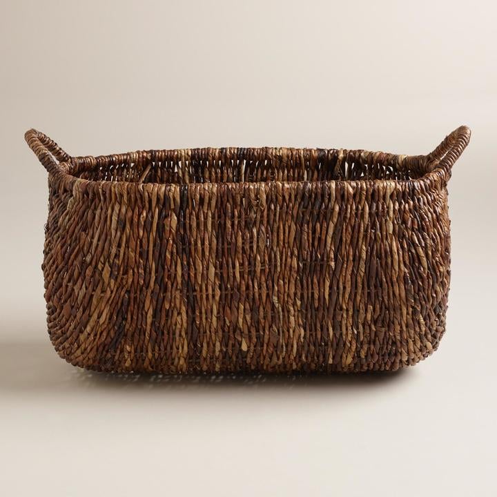 Cost Plus World Market Oval Madras Lorenzo Basket (50) ClutterFree