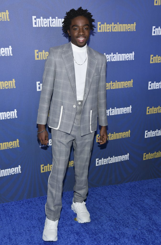 Caleb McLaughlin at EW's 2020 SAG Awards Preparty