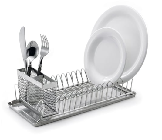 This is the best dish drying rack for small spaces