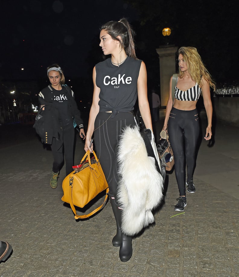 Cara Delevingne, Kendall Jenner, and Gigi Hadid