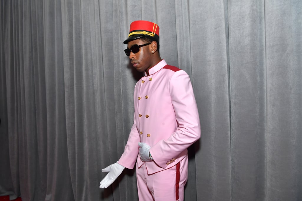 Tyler The Creator S Bellhop Outfit At The Grammys Popsugar Fashion - tyler the creator roblox outfit