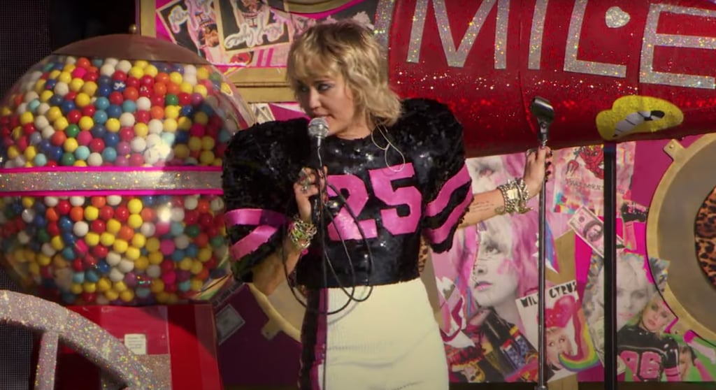 See Miley Cyrus's Super Bowl Pregame Cheerleader Outfit