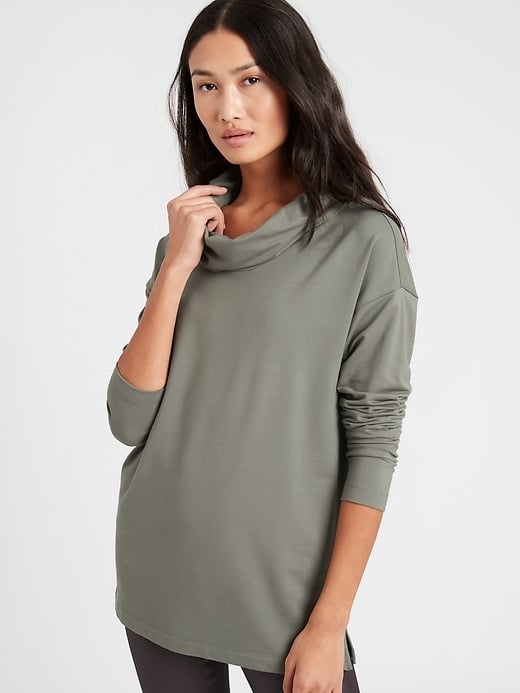 Banana Republic Baby Terry Cowl Neck Sweatshirt