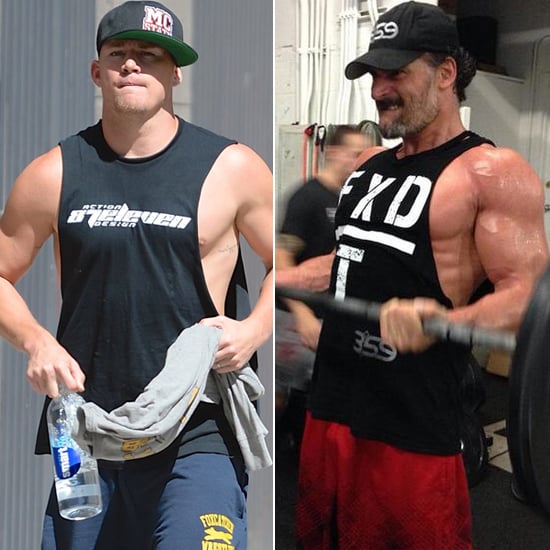 Channing Tatum and Joe Manganiello Working Out | Pictures