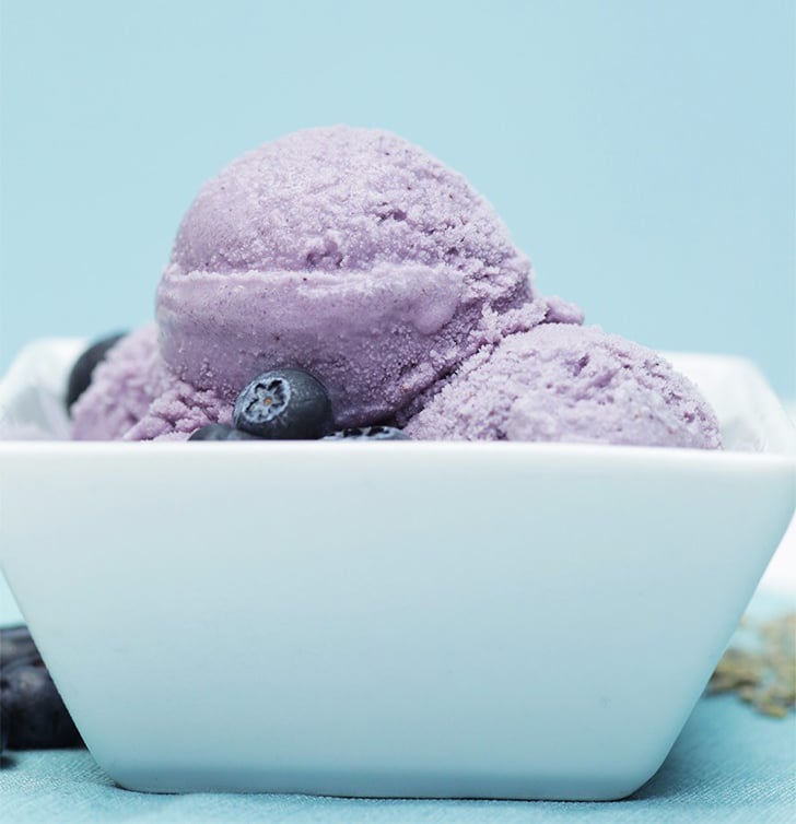 Lavender Blueberry Nice Cream