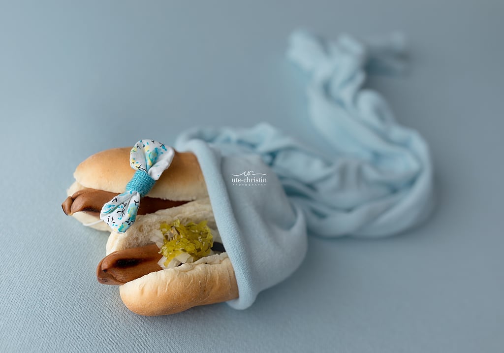 Baby Photographer Takes Newborn Photos of Food