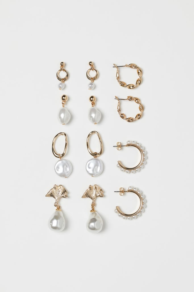 H&M Earrings Set | Best H&M Products Under $50 | POPSUGAR Fashion UK ...