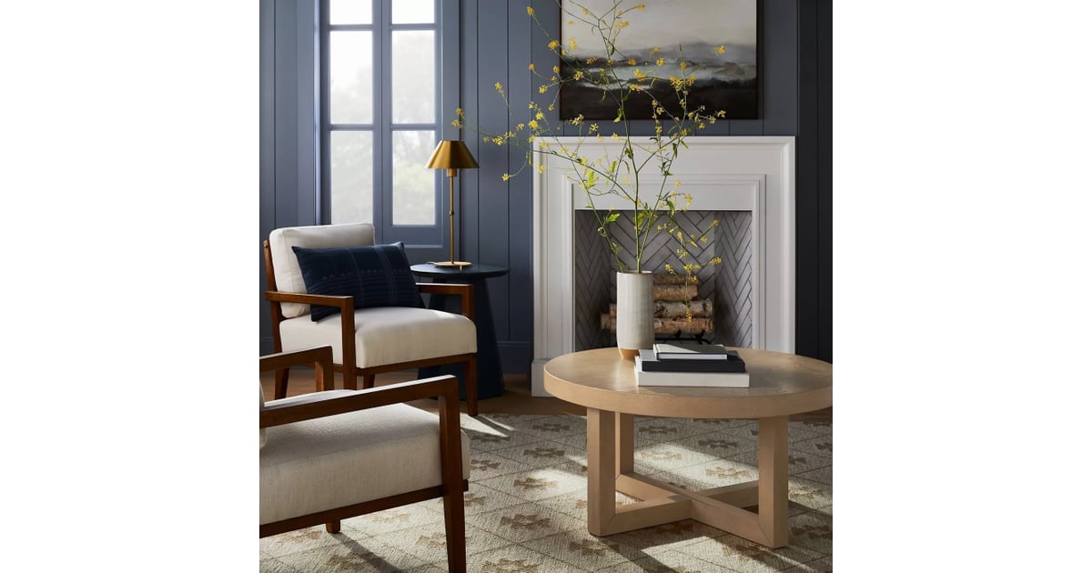 Studio mcgee round coffee table sale