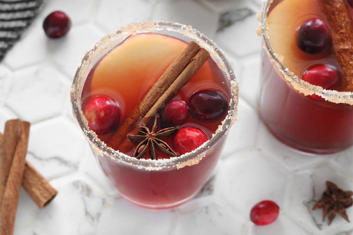 Spicy Cranberry Apple Hot Toddy Recipe