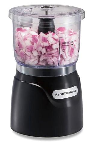 Hamilton Beach Electric Vegetable Chopper & Mini Food Processor
