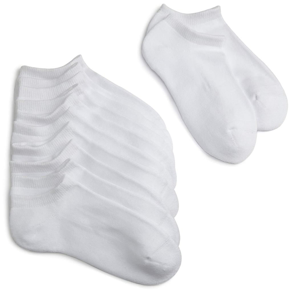 Jefferies Socks Girls' Seamless Sport Low-Cut Half-Cushion Socks, Pack of 6: