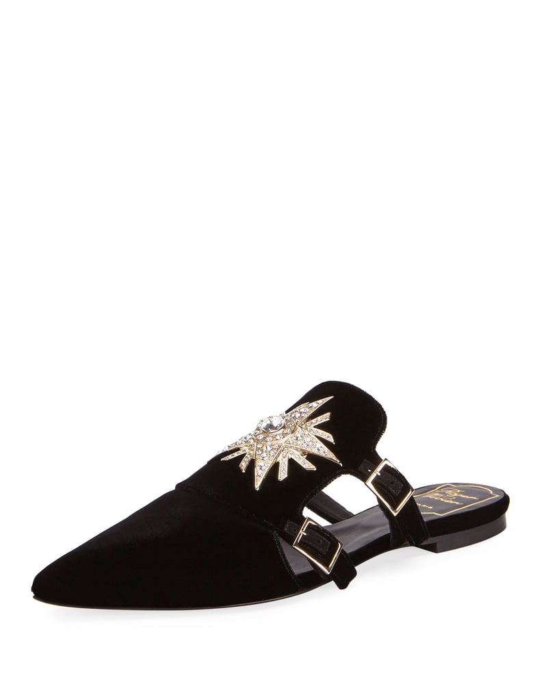 Roger Vivier Star Strass Mules