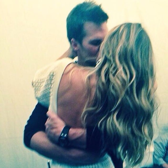 Gisele Bundchen And Tom Brady Kiss In Birthday Instagram Popsugar Celebrity 6766