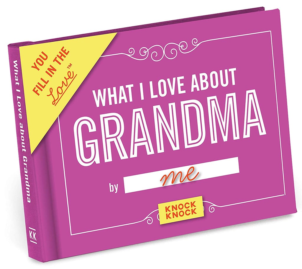 What I Love About Grandma Fill in the Love Journal