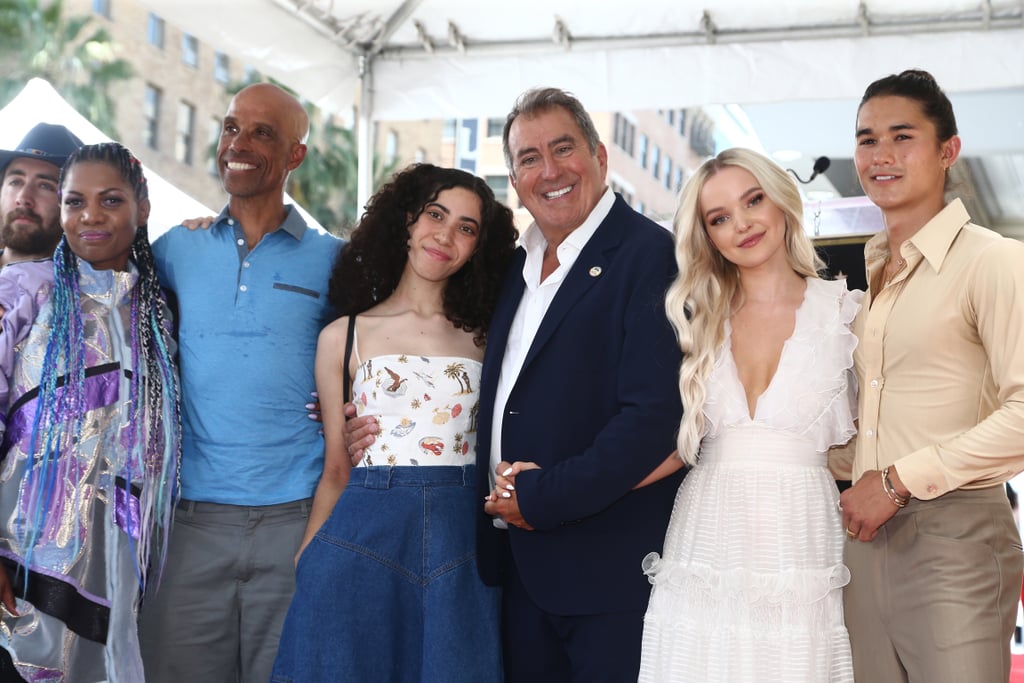 Cameron Boyce's Family at Kenny Ortega Walk of Fame Ceremony