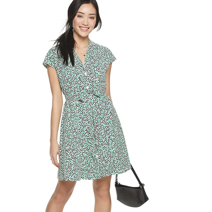POPSUGAR at Kohl's Belted Mini Shirt Dress Our Editors' Favorite
