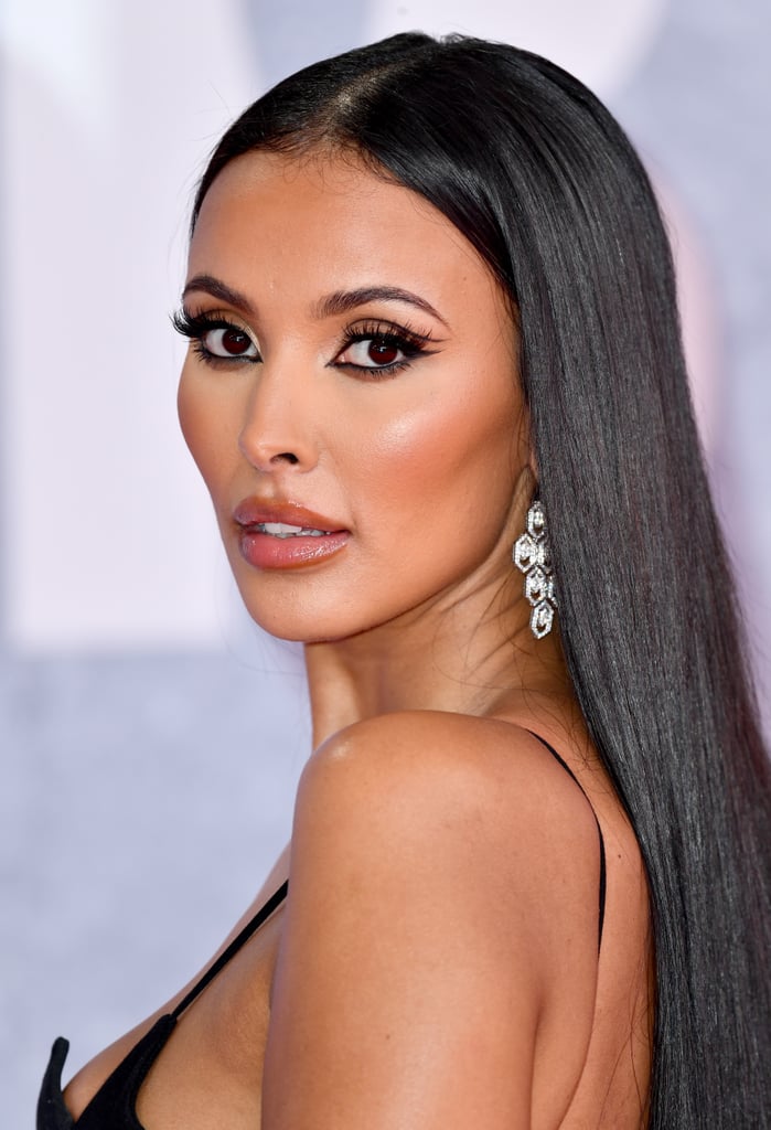 Maya Jama's Floating Eyeliner at the 2022 BRIT Awards