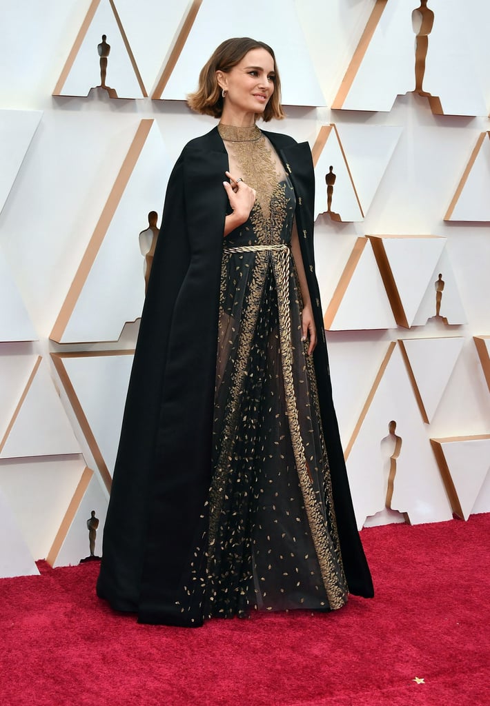 Natalie Portman's Oscars Cape With Female Directors' Names