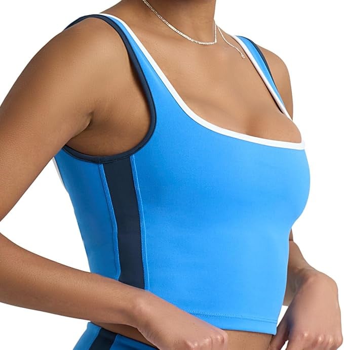 Popsugar Workout Tank Top ($10, originally $15)
This workout tank is soft, stretchy, and keeps up with you thanks to its moisture-wicking fabric. The built-in bra offers light support, and the square neckline makes it cute enough to wear beyond the gym. It hits right at the natural waist and comes in two easy-to-style colors.