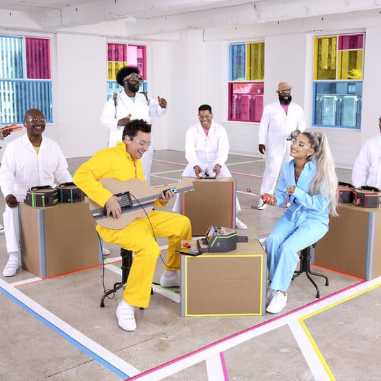 Ariana Grande Sings "No Tears Left to Cry" With Nintendo Lab