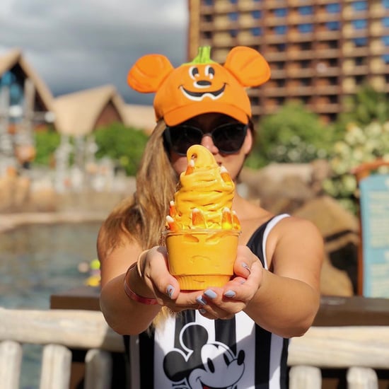 Disney's Pumpkin Spice Soft Serve at Aulani Resort and Spa