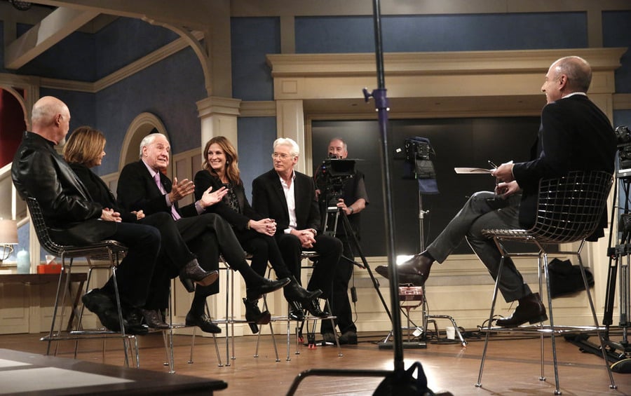 Hector Elizondo, Laura San Giacomo, Garry Marshall, Julia Roberts