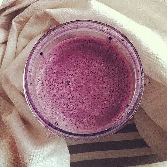 Blueberry Green Monster Smoothie