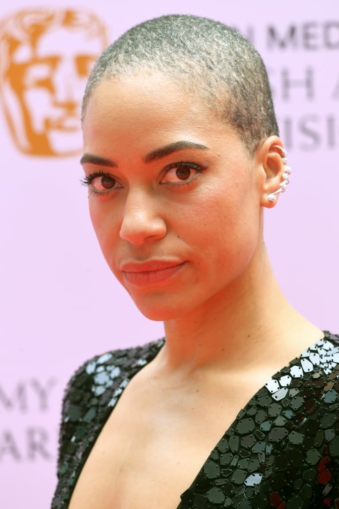 Cush Jumbo's Buzz Cut and Bold Brows at the BAFTA TV Awards 2021