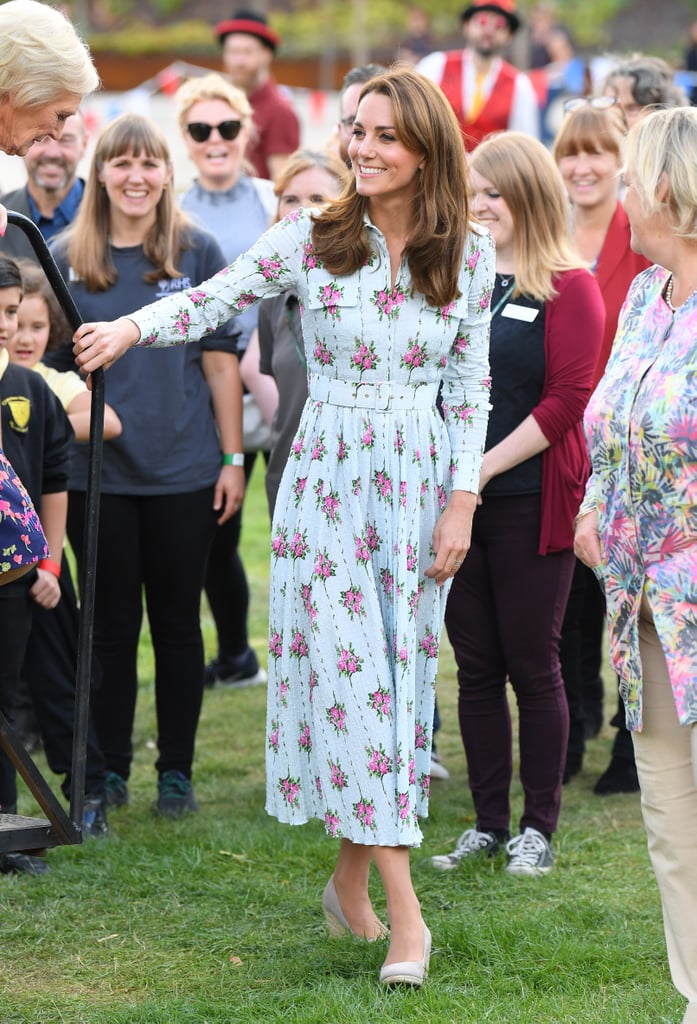 Kate Middleton Visits Back to Nature Garden at RHS Wisley