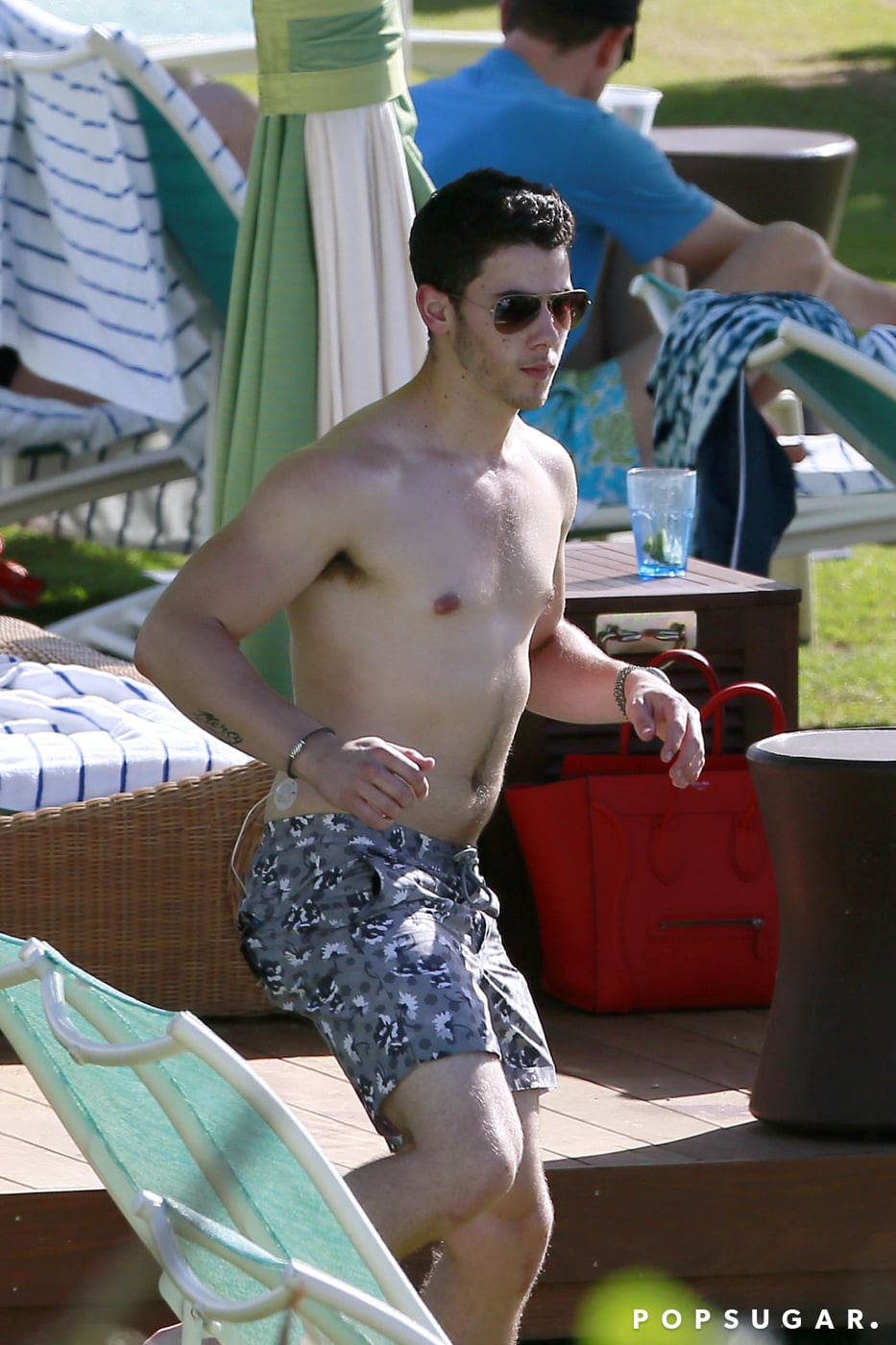 21: Nick Jonas | Age Is Just a Number: Count the Years in Shirtless Guys | POPSUGAR Celebrity