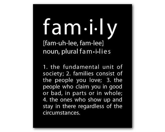 definitions of family