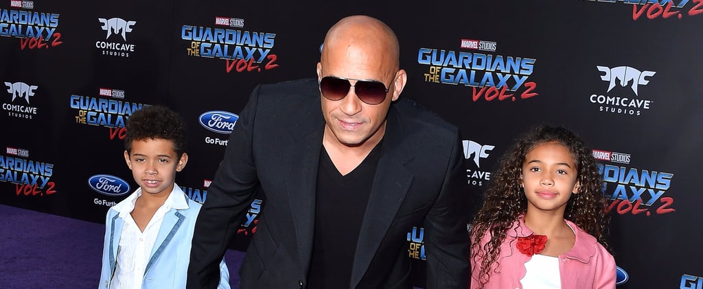 Vin Diesel and His Kids at Movie Premiere in LA April 2017