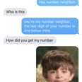 22 "Number Neighbor" Conversations That'll Make You Spit Out Your Water — They're That Funny