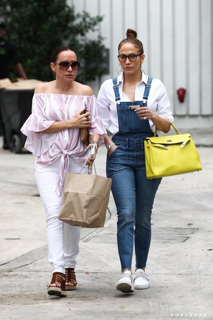 Jennifer Lopez Overalls Popsugar Fashion Uk Photo 4
