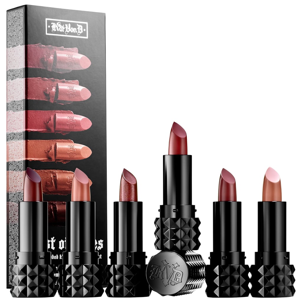 Kat Von D Best of Nudes Mini Studded Kiss Crème Lipstick Set