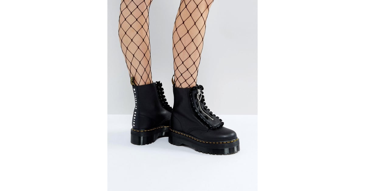 lazy oaf doc martens jungle boot
