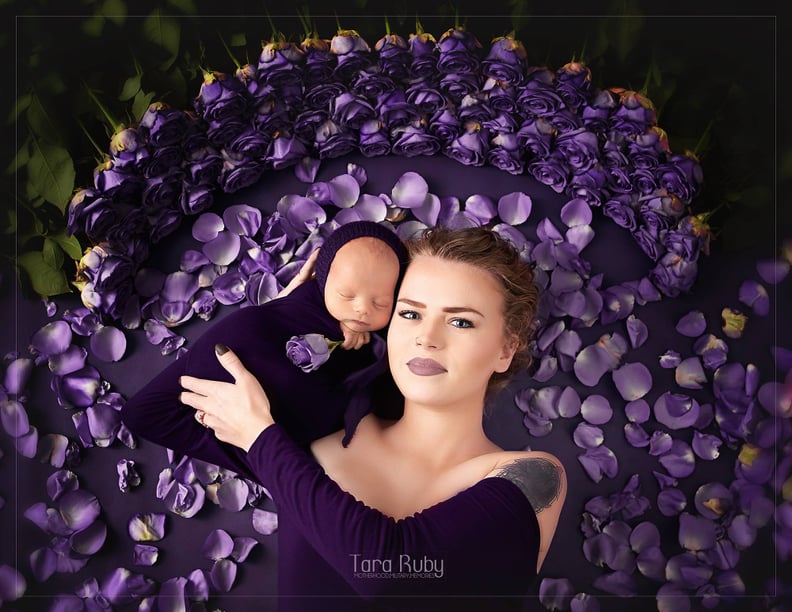 Mom With Cystic Fibrosis Poses With 65 Roses | POPSUGAR Family