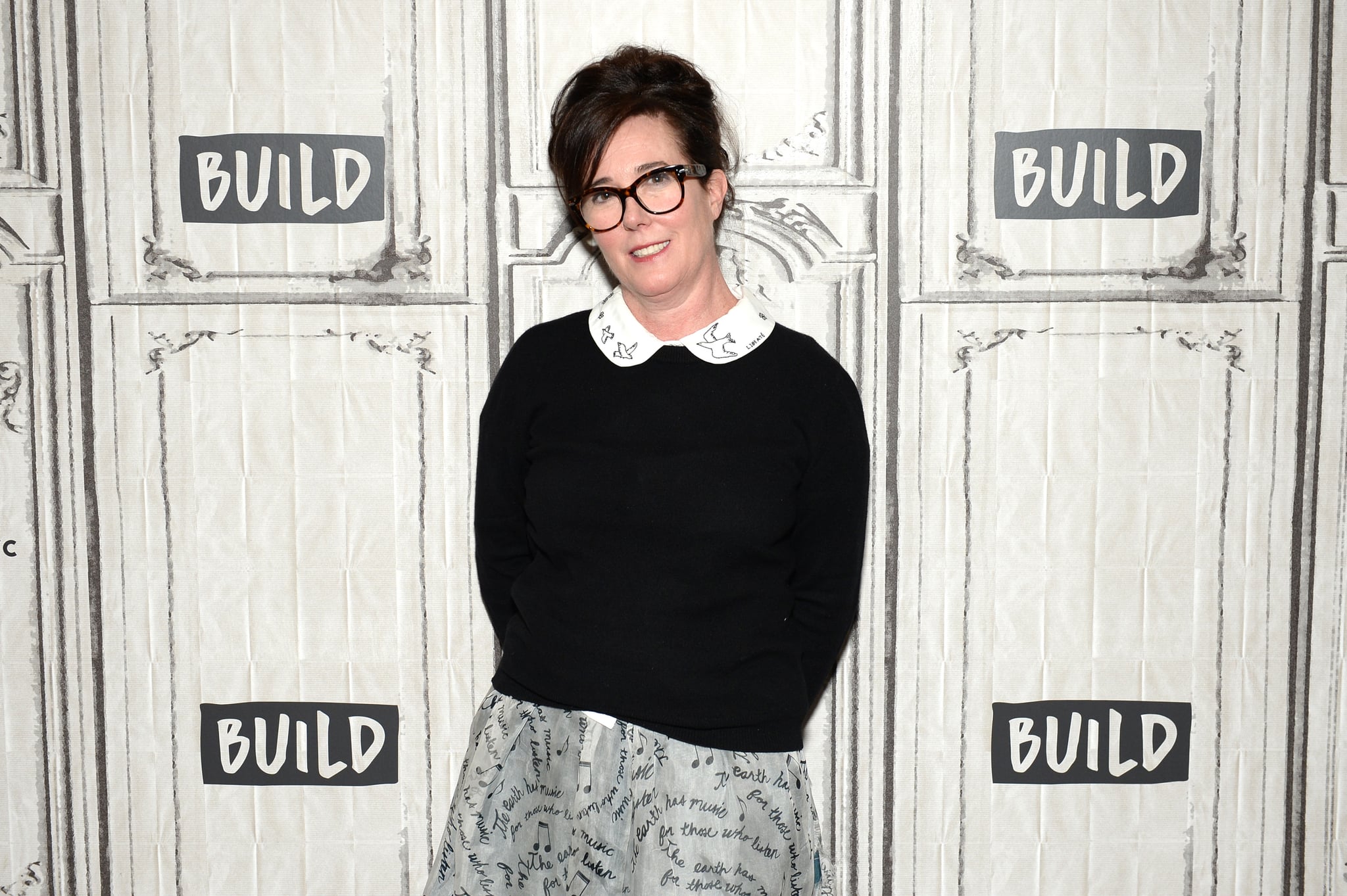 NEW YORK, NY - APRIL 28:  Designer Kate Spade attends AOL Build Series to discuss her latest project Frances Valentine at Build Studio on April 28, 2017 in New York City.  (Photo by Andrew Toth/FilmMagic)
