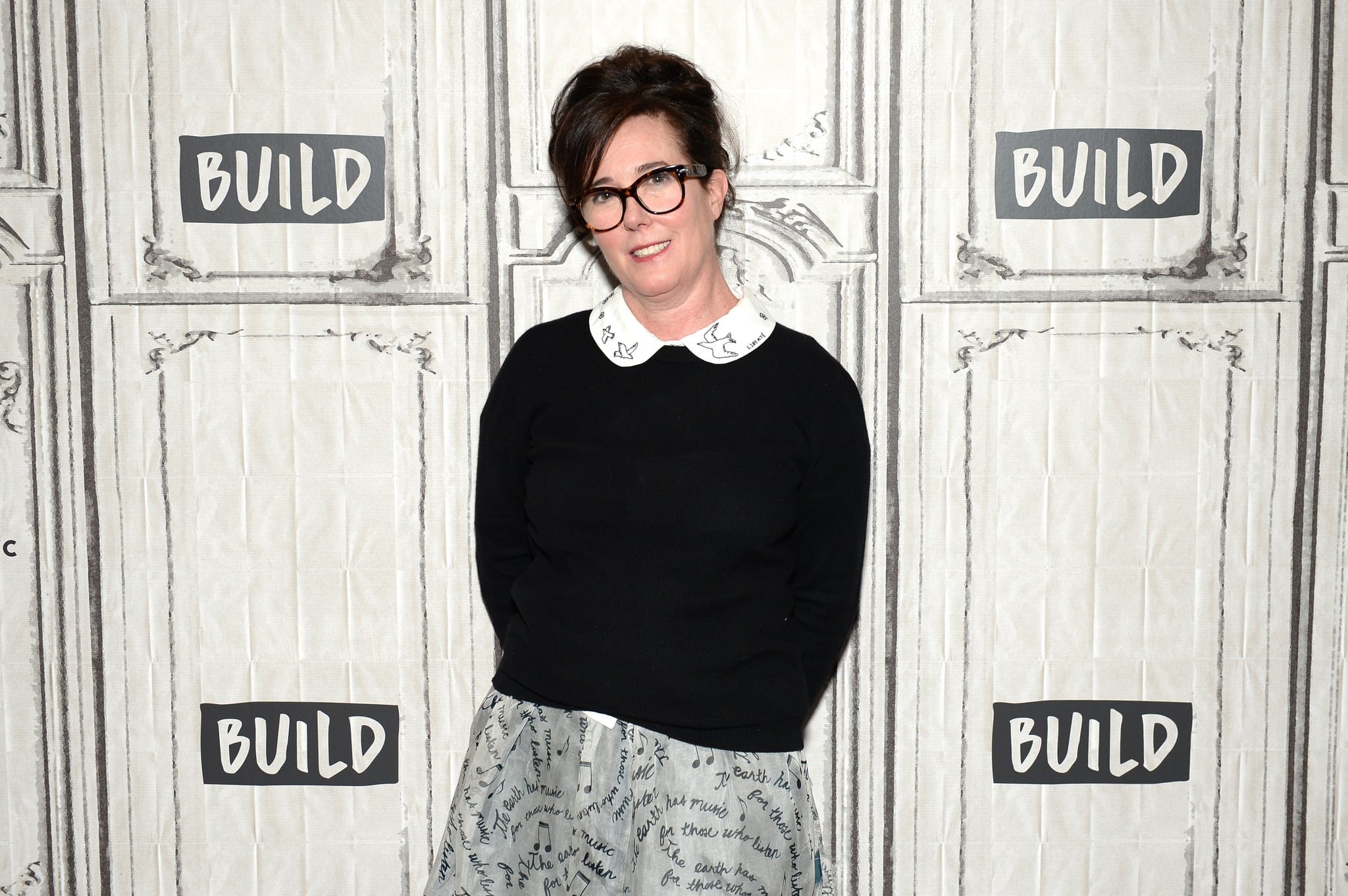 NEW YORK, NY - APRIL 28:  Designer Kate Spade attends AOL Build Series to discuss her latest project Frances Valentine at Build Studio on April 28, 2017 in New York City.  (Photo by Andrew Toth/FilmMagic)